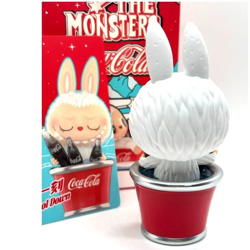 Authentic Pop Mart The Monsters Labubu X Coca-Cola, Time to Cool Down Figure NEW